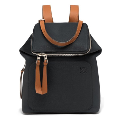 Loewe 2019 Goya Small Back Pack, 24.5CM - 로에베 2019 남여공용 고야 스몰 백팩 ,LOEB0075, 24.5CM, 블랙