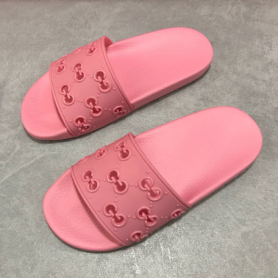 Gucci 2019 Mm/Wm GG Logo Casual Slipper - 구찌 남자 GG 로고 캐쥬얼 슬리퍼 Guc0411x.Size(225 - 280).베이비핑크