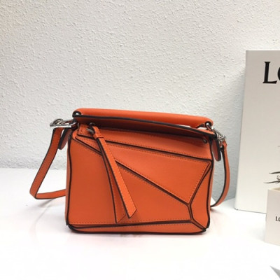 Loewe 2019 Puzzle Mini Shoulder Bag, 18CM - 로에베 2019 퍼즐 미니 숄더백 ,LOEB0119, 18CM, 오렌지