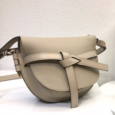 Loewe 2019 Gate Small Shoulder Bag,20CM - 로에베 2019 게이트 스몰 숄더백 ,LOEB0254, 20CM,오트밀