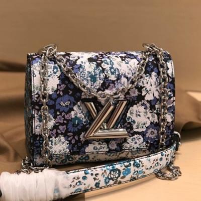 Louis Vuitton 2019 Nicolas Ghesquiere Twist Shoulder Cross Bag,18/23cm - 루이비통 2019 니콜라스 게스키에르 트위스트 숄더 크로스백 M50332,LOUB1479,18/23cm,퍼플