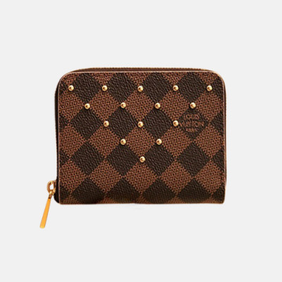 Louis Vuitton 2019 Zippy Coin Purse N60250 -  루이비통 2019 지피 코인 퍼스 LOUW0178.Size(11CM).브라운