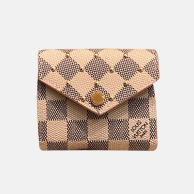 Louis Vuitton 2019 Ladies Zoe Wallet, N60251 - 루이비통 여성용 조에 월릿 반지갑 LOUW0181.Size(9.5cm).화이트