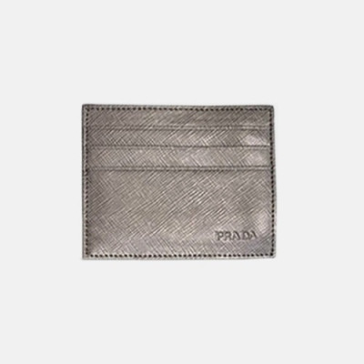 Prada 2019 Saffiano Card Purse - 프라다 사피아노 남여공용 카드 퍼스 PRAW0086,10CM.그레이