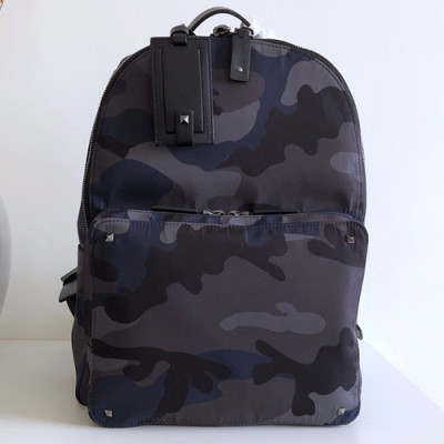 Valentino 2019 Nylon Back Pack ,35CM - 발렌티노 2019 나일론 남여공용 백팩,VTB0728,35CM,네이비