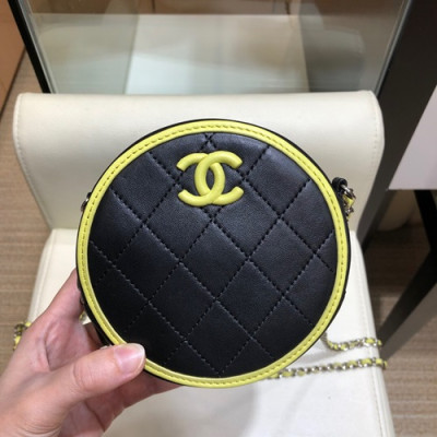 Chanel 2019 Women Mini Cross Bag,13cm - 샤넬 2019 여성용 미니 크로스백 CHAB0830, 13cm,블랙