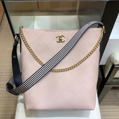 Chanel 2019 Women Tote Shoulder Bag,24CM - 샤넬 2019 여성용 토트 숄더백 CHAB0866,24CM,핑크