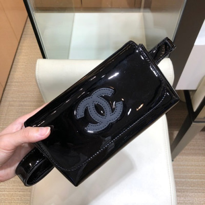 Chanel 2019 Women Leather Hip Sack ,17.5CM - 샤넬 2019 여성용 레더 힙색,CHAB0878,17.5CM,블랙