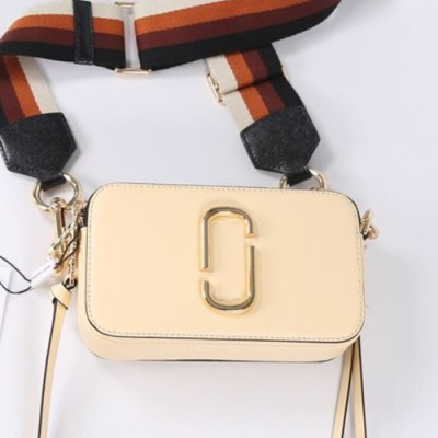 Mark Jacobs 2019 Leather Women Camera Shoulder Bag,18cm - 마크제이콥스 2019 레더 여성용 카메라 숄더백,MJB0091,18cm,베이지