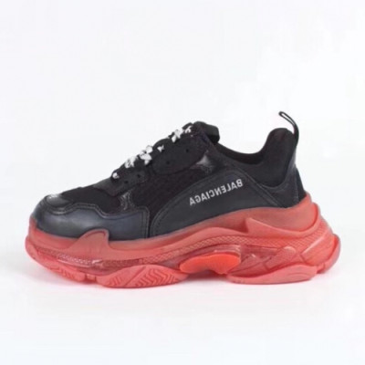 Balenciaga 2019 Mm/Wm Triple'S Clear Sole Runner - 발렌시아가 남자 트리플S 러너 Bal0255x.Size(225 - 275). 블랙