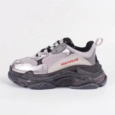 Balenciaga 2019 Mm/Wm Triple'S Clear Sole Runner - 발렌시아가 남자 트리플S 러너 Bal0257x.Size(225 - 275).실버