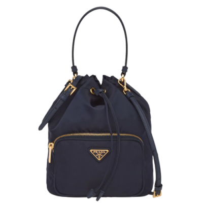 Prada 2019 Women Nylon Bucket Tote Shoulder Bag ,24CM - 프라다 2019 여성용 나일론 버킷 토트 숄더백 1BH038-3 ,24CM,네이비