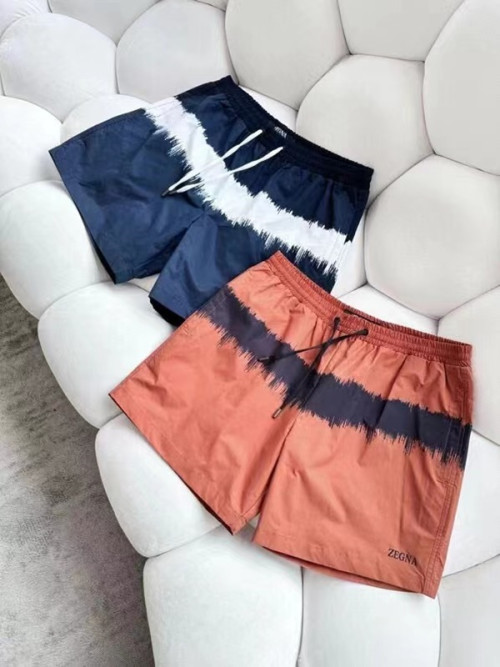 Ermenegildo Zegna 2023 Mens Logo Training Half Pants - 에르메네질도 제냐 남성 로고 트레이닝 반바지 ZegPT0001.Size(m - 2xl).2컬러(네이비,오렌지)