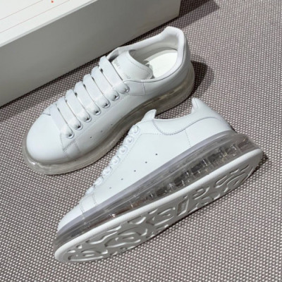 Alexander McQueen 2019 Mm/Wm Oversol Sneakers - 알렉산더맥퀸 2019 남자 오버솔 스니커즈 Qeen0072x.Size(225 - 270).화이트