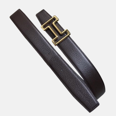 Hermes 2019 Mens Reversible Leather Belt - 에르메스 2019 남성용 리버시블 레더 벨트 HERBT0010.Size(3.8cm).브라운