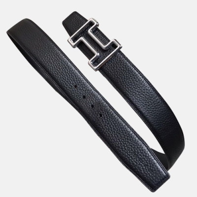 Hermes 2019 Mens Reversible Leather Belt - 에르메스 2019 남성용 리버시블 레더 벨트 HERBT0012.Size(3.8cm).블랙