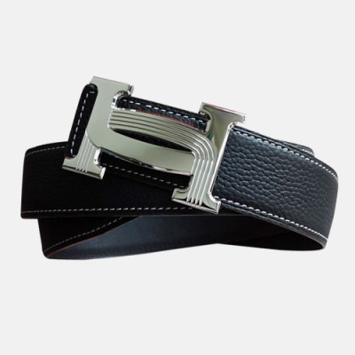 Hermes 2019 Mens Reversible Leather Belt - 에르메스 2019 남성용 리버시블 레더 벨트 HERBT0017.Size(4.0cm).블랙