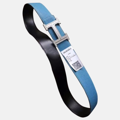 Hermes 2019 Mens Reversible Leather Belt - 에르메스 2019 남성용 리버시블 레더 벨트 HERBT0020.Size(3.8cm).블루