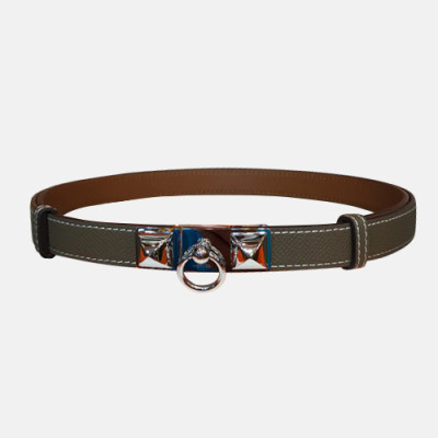 Hermes 2019 Kelly Ladies Epsom Leather Belt - 에르메스 2019 켈리 여성용 엠송 레더 벨트 HERBT0029.Size(1.8cm).그레이금장,그레이은장