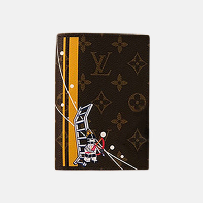 Louis Vuitton 2019 Monogram Passport Case M62089 - 루이비통 2019 모노그램 남여공용 여권지갑  LOUW0189.Size(14CM).브라운