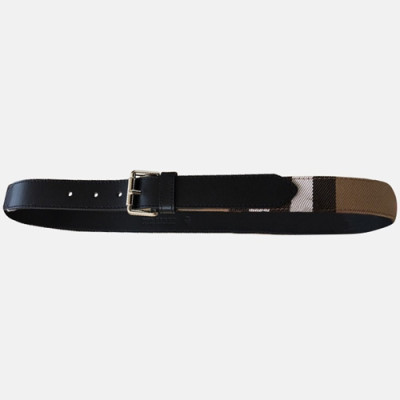 Burberry 2019 Ladies Leather Belt - 버버리 2019 여성용 레더 벨트 BURBT0003.Size(3.0cm).블랙