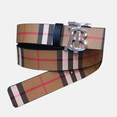 Burberry 2019 Mm/Wm TB Buckle Belt - 버버리 2019 남여공용 TB 버클 벨트 BURBT0007.Size(3.5cm).체크브라운