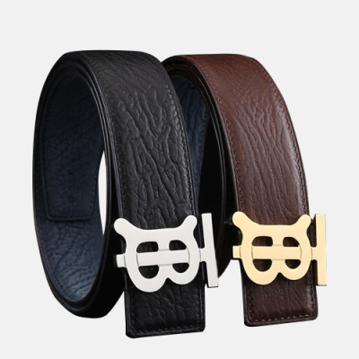 Burberry 2019 Mens TB Buckle Belt - 버버리 2019 남성용 TB 버클 벨트 BURBT0009.Size(3.8cm).브라운금장,블랙은장