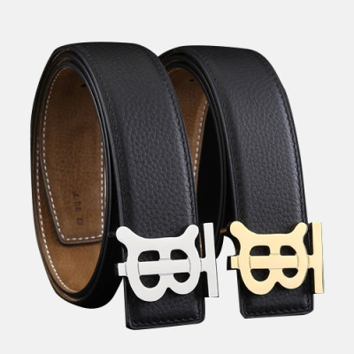 Burberry 2019 Mens TB Buckle Belt - 버버리 2019 남성용 TB 버클 벨트 BURBT0010.Size(3.8cm).블랙금장,블랙은장