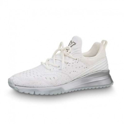 Louis vuitton 2019 Mens Initial Logo Leather Running Shoes - 루이비통 남성 이니셜 로고 레더 런닝화 Lou01191x.Size(240 - 275).화이트