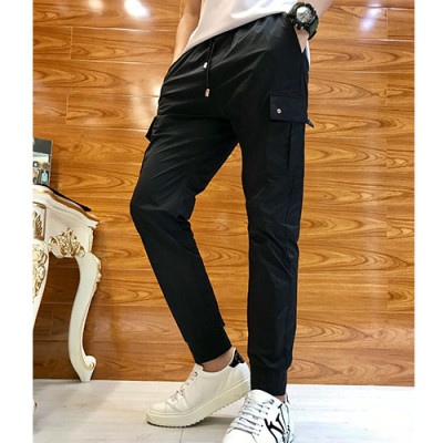 Emporio Armani 2019 Mens Cotton Training Pants - 알마니 남성 코튼 트레이닝 팬츠 ArmPA0032.Size ( 29-38).블랙