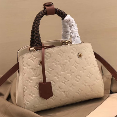 Louis Vuitton 2019 Montaigne Women Shoulder Bag,20cm - 루이비통 2019 몽테뉴 여성용 숄더백,M53939,LOUB1523,29cm,화이트