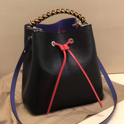 Louis Vuitton 2019 Neonoe Epi Shoulder Bag,20cm - 루이비통 2019 네오노에 에삐 숄더백 M53647,LOUB1529,20cm,블랙