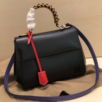 Louis Vuitton 2019 Cluny Epi Shoulder Bag,28cm - 루이비통 2019 블루니 에삐 숄더백 M41338,LOUB1530,28cm,블랙