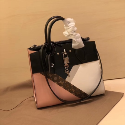 Louis Vuitton 2019 City Steamer Tote Bag,26.5cm - 루이비통 2019 시티 스티머 토트백 M53802,LOUB1538,26.5cm,핑크