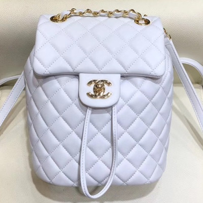 Chanel 2019 Women Back Pack,22/24CM - 샤넬 2019 여성용 백팩, CHAB1000,22/24CM,화이트