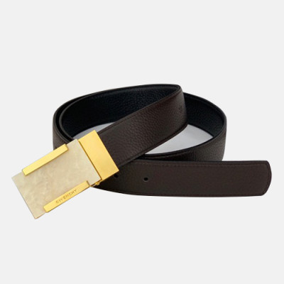 Givenchy 2019 Mens  Leather Belt - 지방시 2019 남성용 레더 벨트 GIVBT0002.Size(3.5cm),브라운