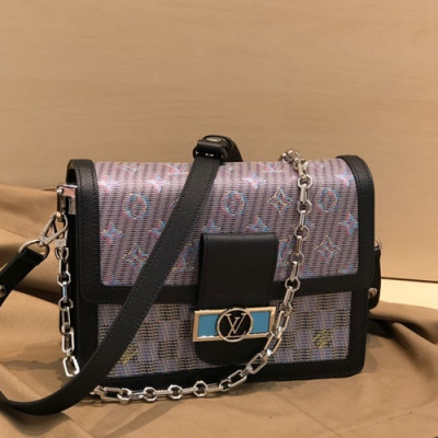 Louis Vuitton 2019 Dauphine Shoulder Bag,20/25cm - 루이비통 2019 다프네 여성용 숄더백,M55452,LOUB1554,20/25cm,블루