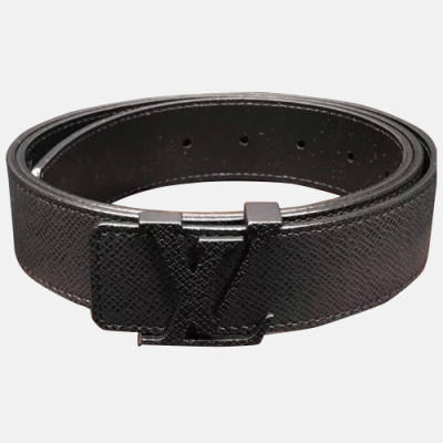 Louis vuitton 2019 Mens Leather Belt - 루이비통 2019 남성용 레더 벨트 LOUBT0098,그레이