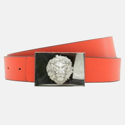 Versace 2019 Mens Leather Belt - 베르사체 2019  남성용 레더 벨트 VERBT0032,오렌지