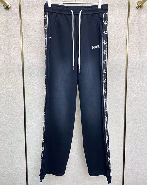 Dior Mens Casual Logo Training Pants  -디올 남성 캐쥬얼 로고 트레이닝 팬츠  Diotp0048.Size(m-3xl).블랙