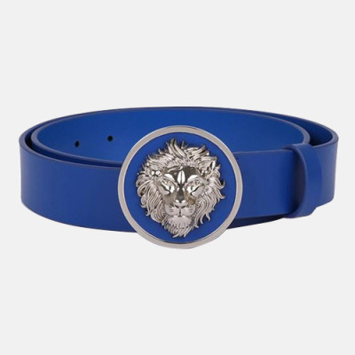 Versace 2019 Mens Leather Belt - 베르사체 2019  남성용 레더 벨트 VERBT0057,블루