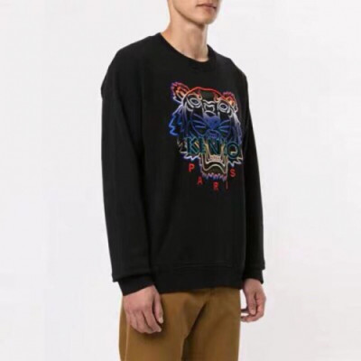 Kenzo Mens Tiger Sweatshirts - 겐조 남성 울프 후드티 - ken21x