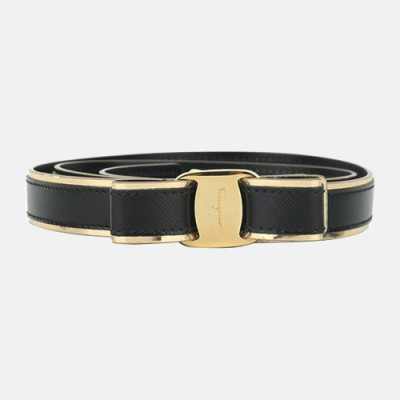 Salvatore Ferragamo 2019 Woman Leather Belt - 살바토레 페라가모 2019 여성용 레더 벨트 FERBT0062,블랙