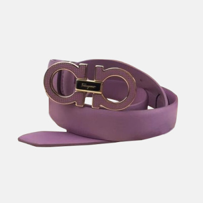 Salvatore Ferragamo 2019 Woman Leather Belt - 살바토레 페라가모 2019 여성용 레더 벨트 FERBT0063,퍼플