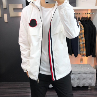 Mocler  2019 Mm/Wm Casual Windproof Hood Jacket - 몽클레어 남자 캐쥬얼 방풍 후드자켓 Mocja0075.Size(m - 3xl).화이트