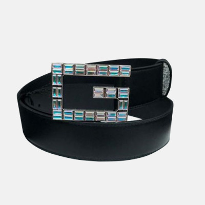 Gucci 2019 Woman Leather Belt - 구찌 2019 여성용 레더 벨트 GUBT0132,블랙