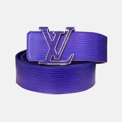 Louis vuitton 2019 Woman Leather Belt - 루이비통 2019 여성용 레더 벨트 LOUBT0129,블루