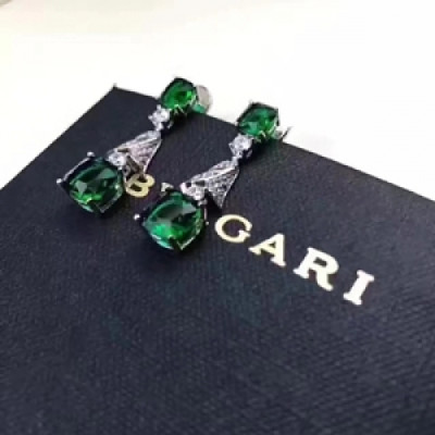 BULGARI  Silver  Earring - 불가리 여성용 실버 귀걸이 Bul0004.