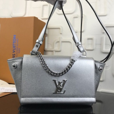 Louis Vuitton 2019 Lock Me BB Shoulder Bag,22cm - 루이비통 2019 락미 bb 숄더백,M51200,LOUB1580,22cm,실버