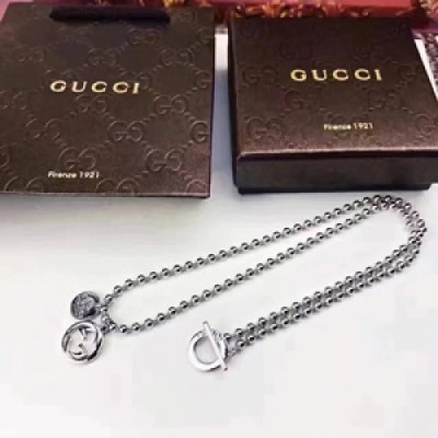 Gucci Choker  18k White Gold  -구찌 여성용 목걸이 18K도금 화이트 골드Guc0002.